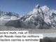 As mountain glaciers melt, risk of catastrophic flash floods rises for millions − World Day for Glaciers carries a reminder Imja Lake, a glacial lake in the Mount Everest region of Nepal, began as meltwater ponds in 1962 and now contains 90 million cubic meters of water. Its water level was lowered to protect downstream communities. Alton Byers